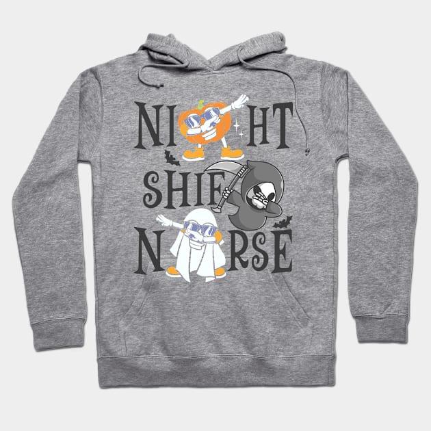 Night Shift Nurse Hoodie by Etopix